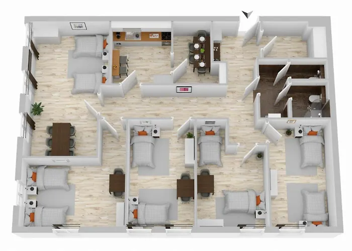 Xxl Worker Place Lejlighed *